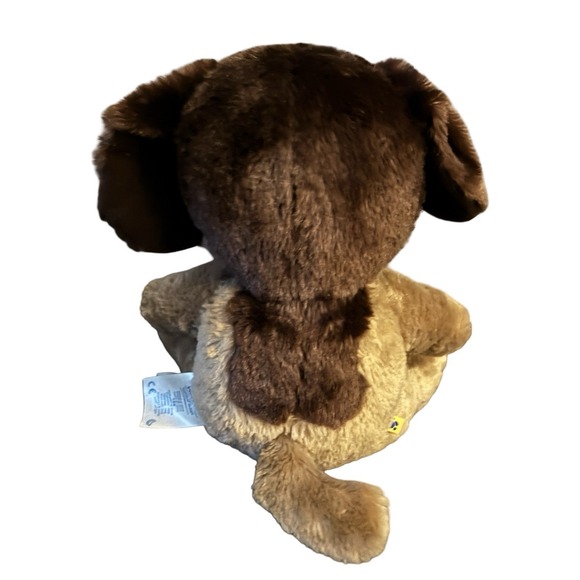Build a Bear BAB Brown Tan Puppy Dog Plush Stuffed Two Tone Soft Stuffed Animal - Picture 2 of 6